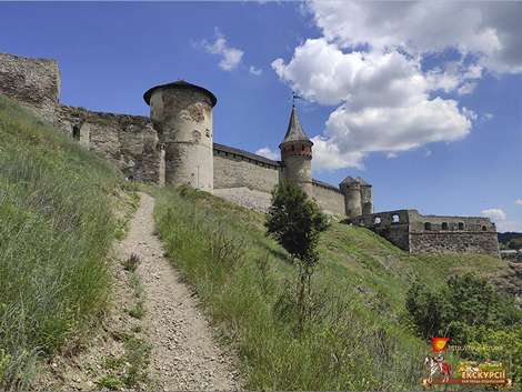 Старая крепость Каменец-Подольский